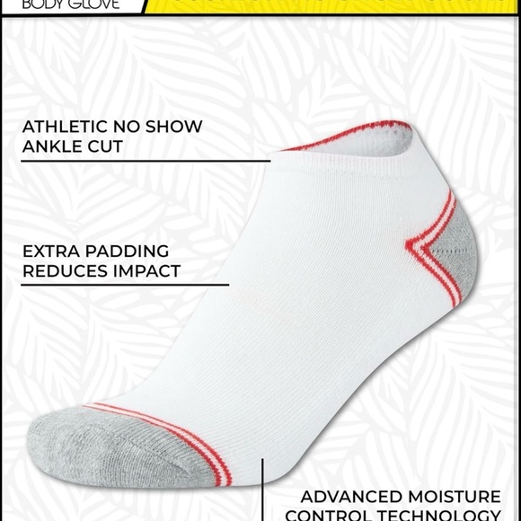 - 10 Pack Comfort Cushion Moisture Control Ankle Socks - Picture 2 of 5